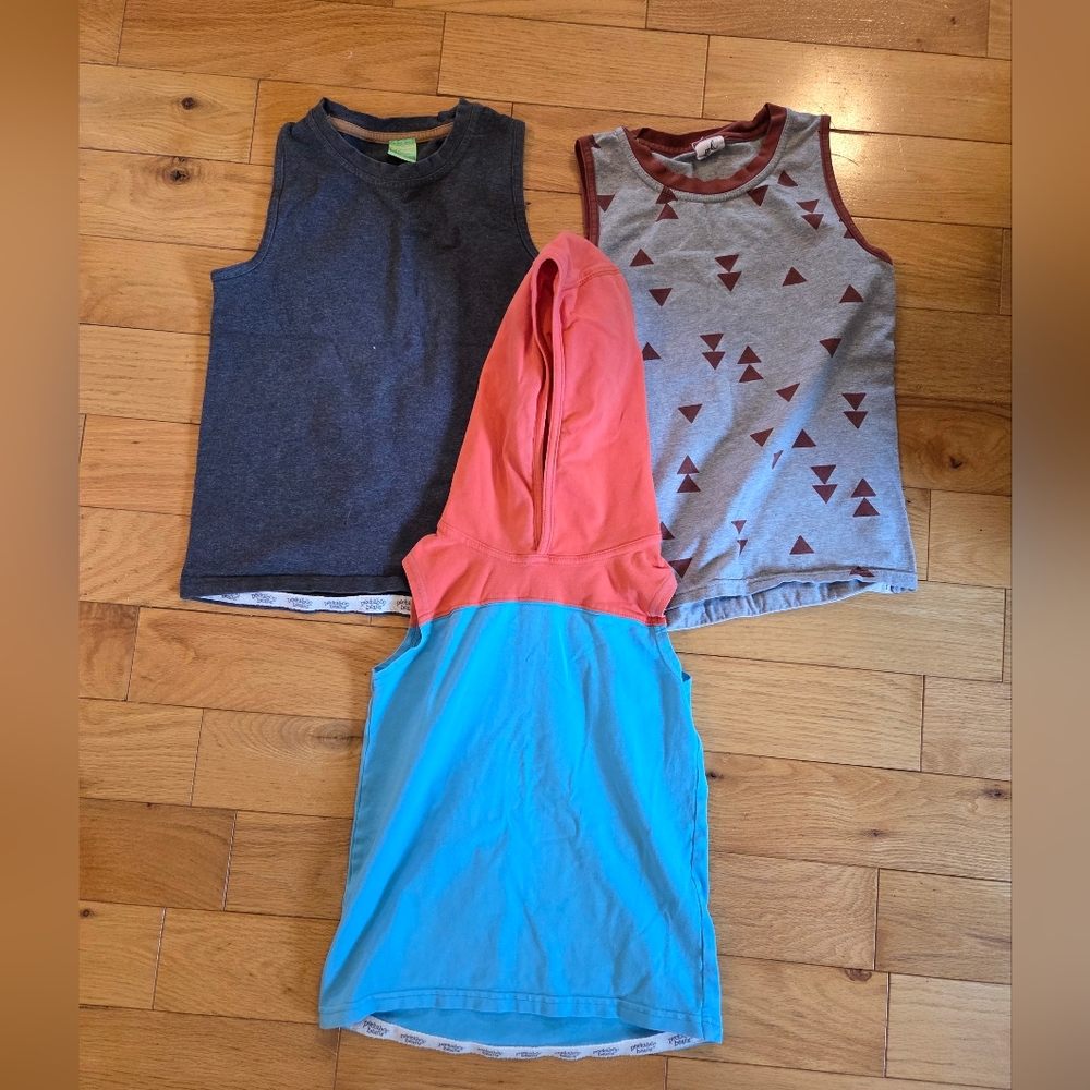 Peekaboo Beans Sleeveless Shirts Size 6